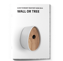 The stylish and cool award winning video birdhouse. Easy wireless streaming to your phone using a smart home camera. 